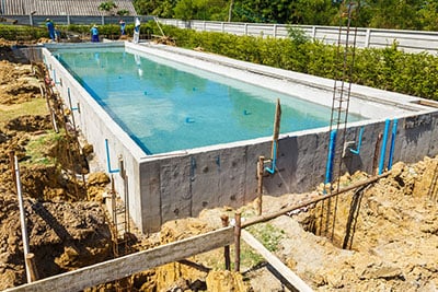 Construction piscine