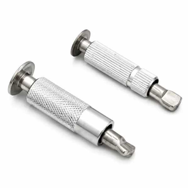 Pitons avec douille pour Bâche à barres de piscine - Lot de 6